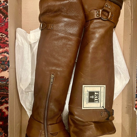 Frye Veronica Harness OTK boots - 5.5 - Picture 6 of 8